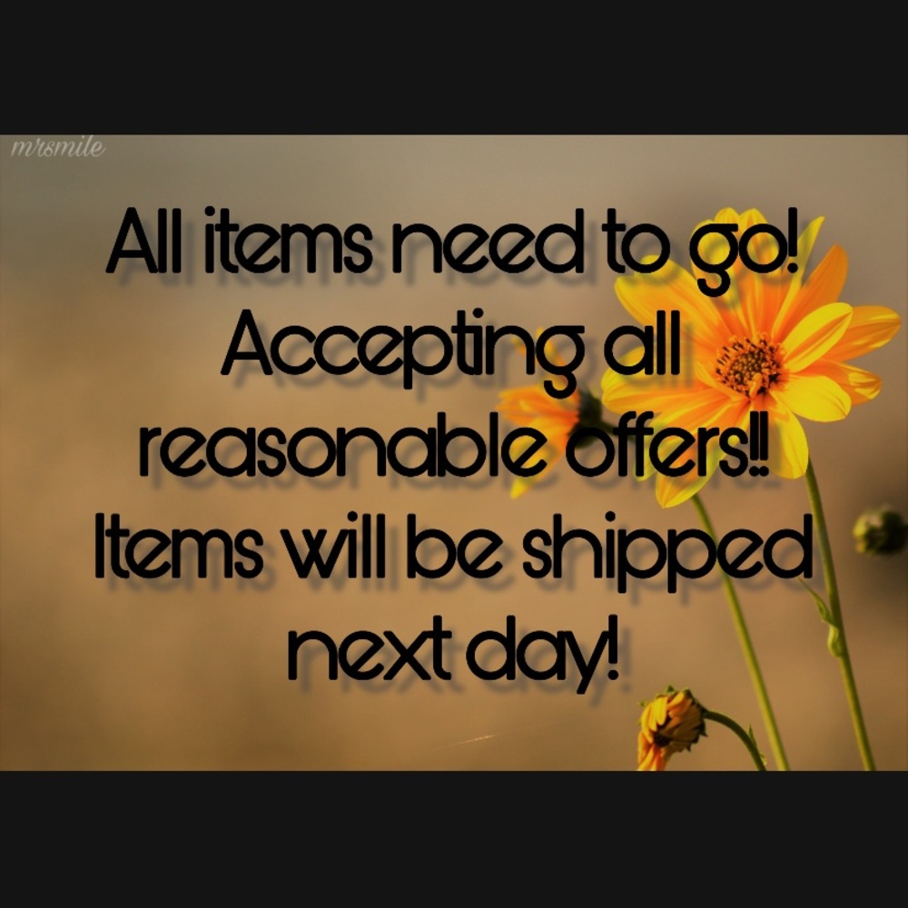 Please send me your offers!!